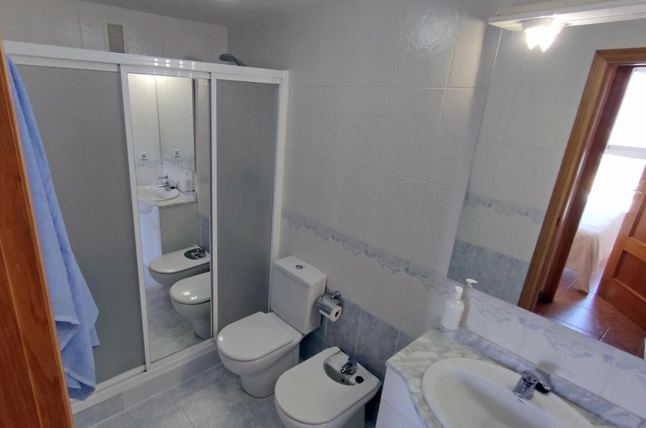 Apartamento En La Playa Con Piscina เพนิสโคลา ภายนอก รูปภาพ